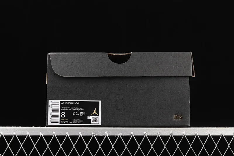 All categories Air Jordan Jordan series basketball shoes Air Jordan 1 Low Air Jordan 1 Low AJ1 Joe 1 low-top beige white gray cultural and leisure sports sneakers CZ0775-100